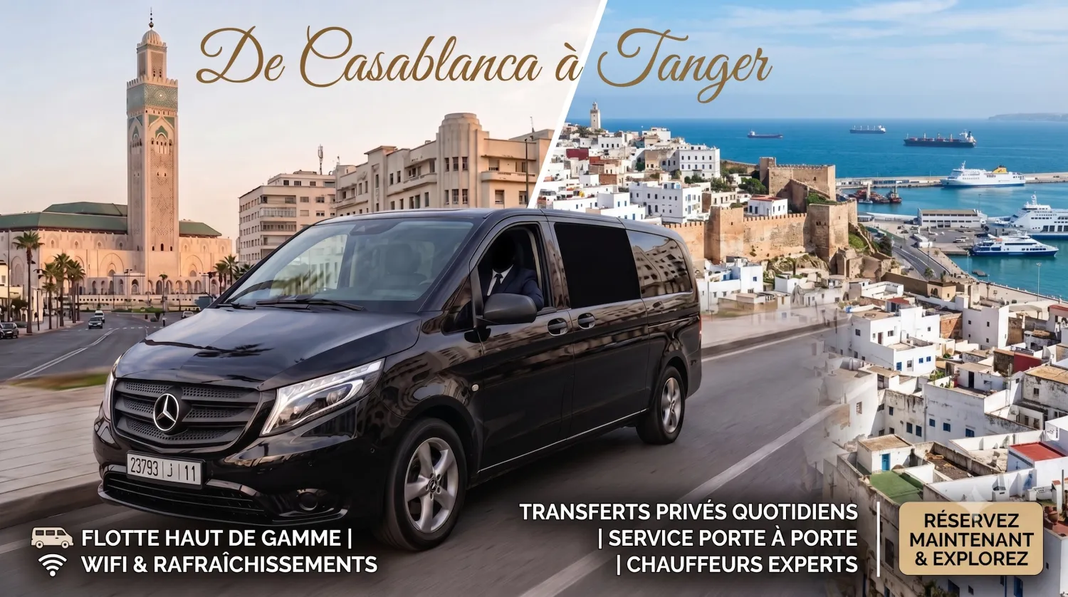 Transfert Casablanca - Tanger