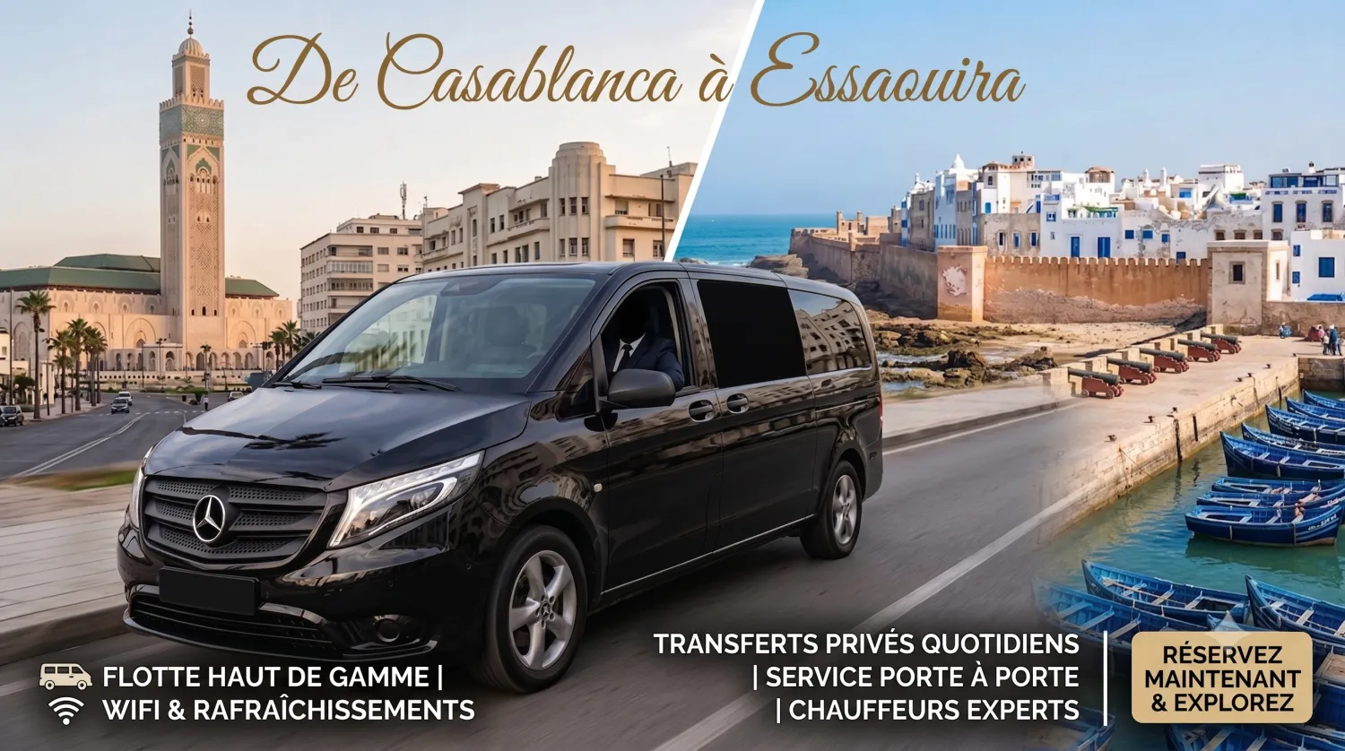 Transfert Casablanca - Essaouira