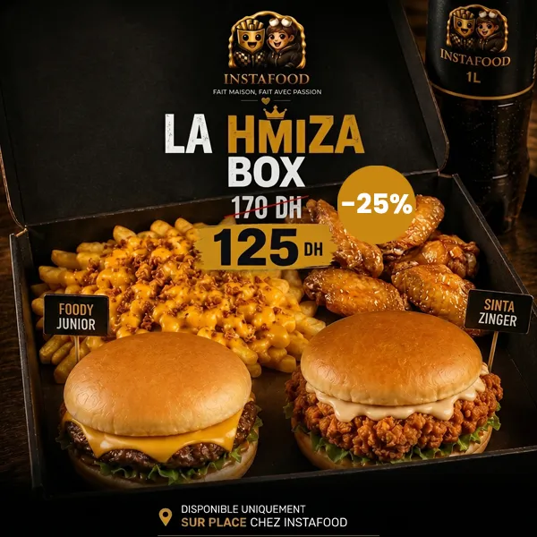 La Hmiza Box by Instafood – Le Mega Combo Gourmand à -25% !